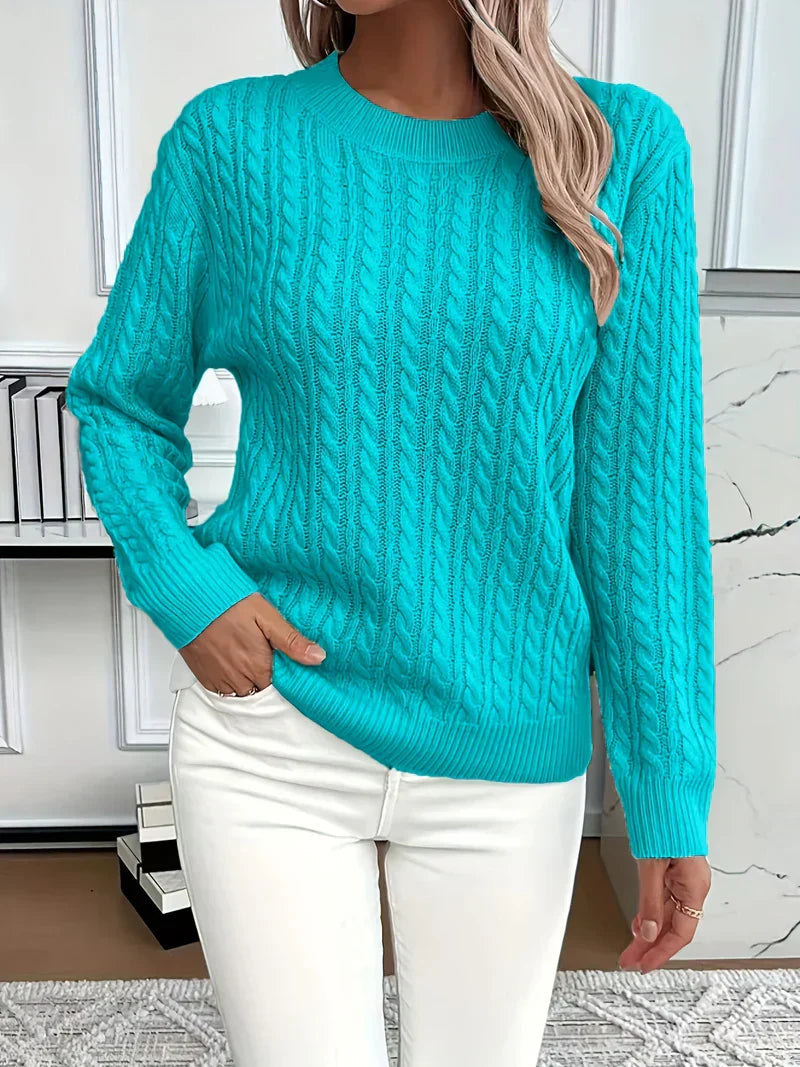 Zoe | Pull en tricot à cable