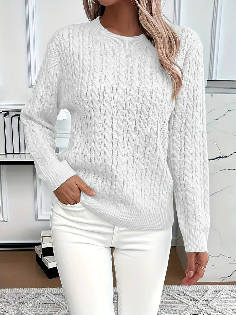 Zoe | Pull en tricot à cable