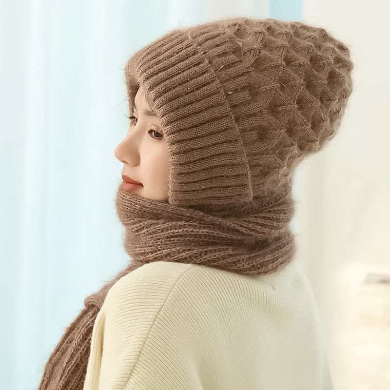Édeline | Ensemble Bonnet & Écharpe Cocooning
