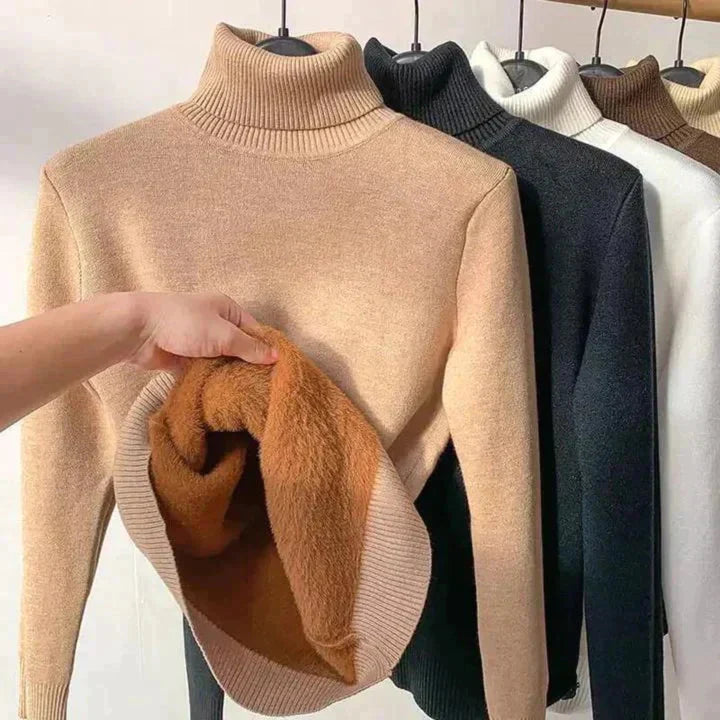 Léontine | Pull Doublé Chaleur d’Hiver