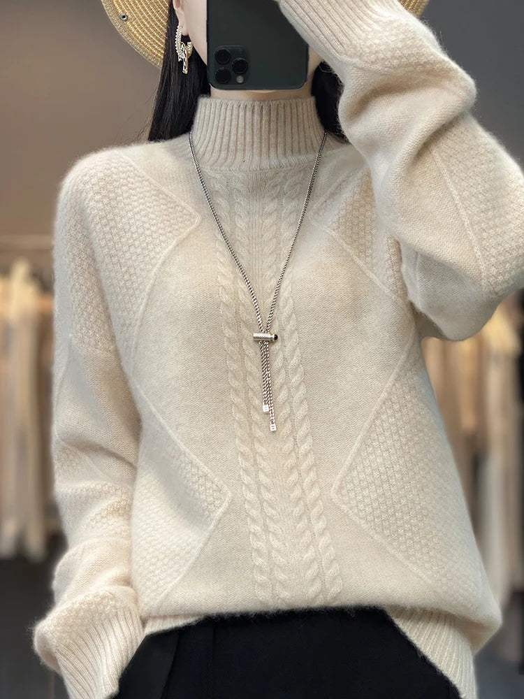 Gwendoline | Pull en cachemire au raffinement naturel