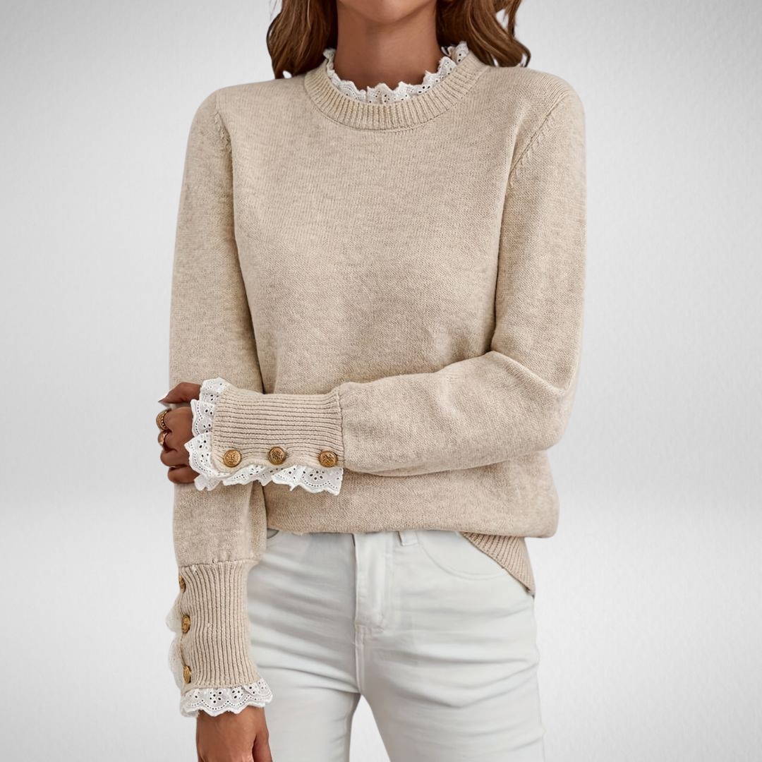 Evee – Pull Élégant en Dentelle