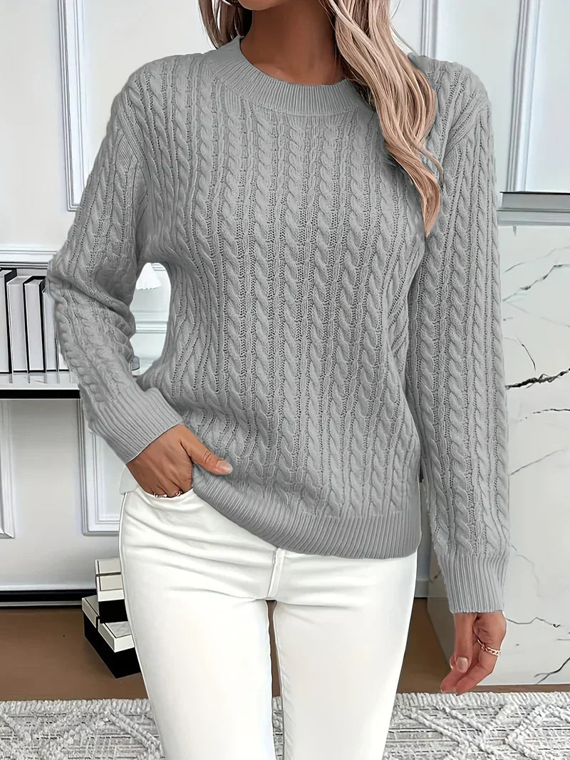 Zoe | Pull en tricot à cable