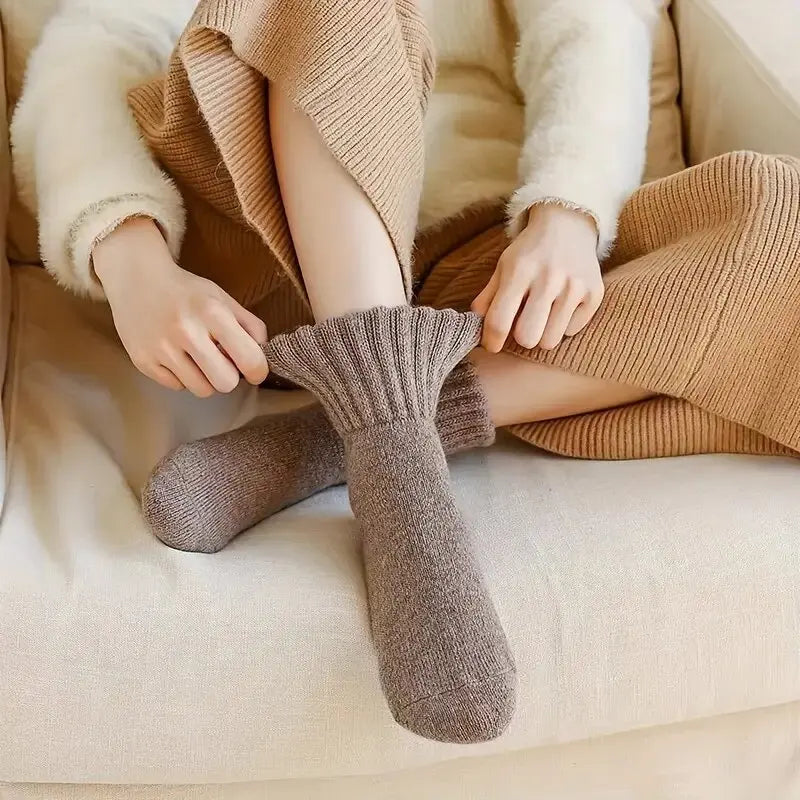 Colette | Chaussettes Douces en Laine Naturelle