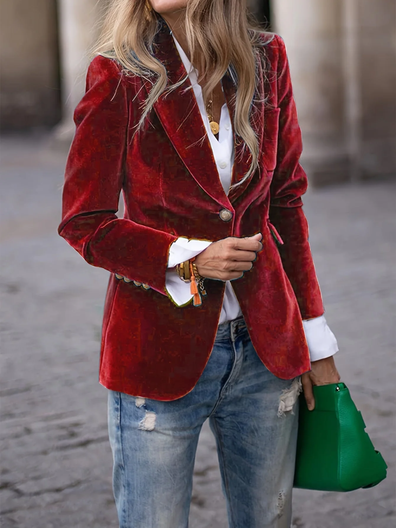 Adèle | Blazer Élégant et Tailleur