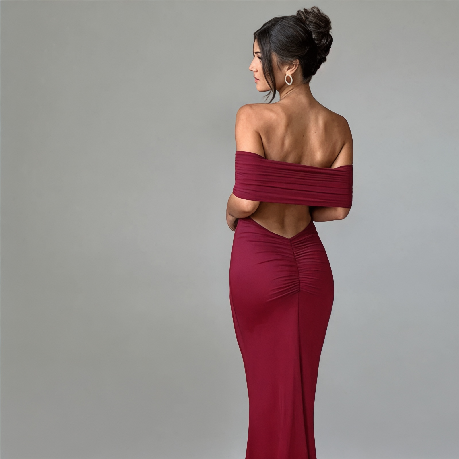 Rousseau Paris | Robe Longue Élégante Sans Bretelles