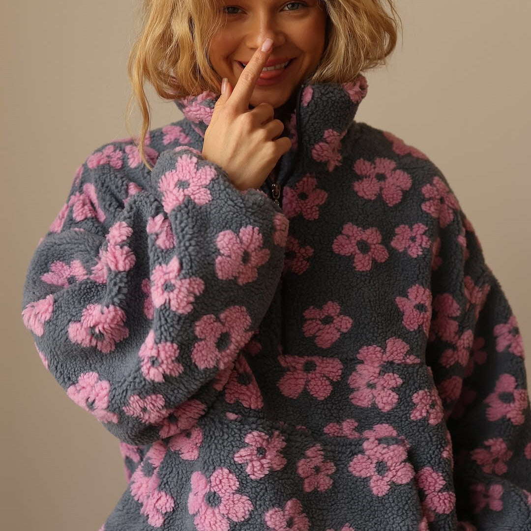 Suzan | Pull à imprimé floral