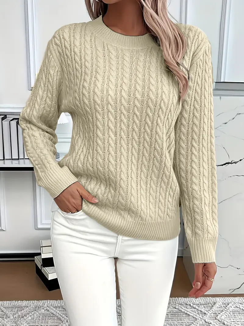 Zoe | Pull en tricot à cable