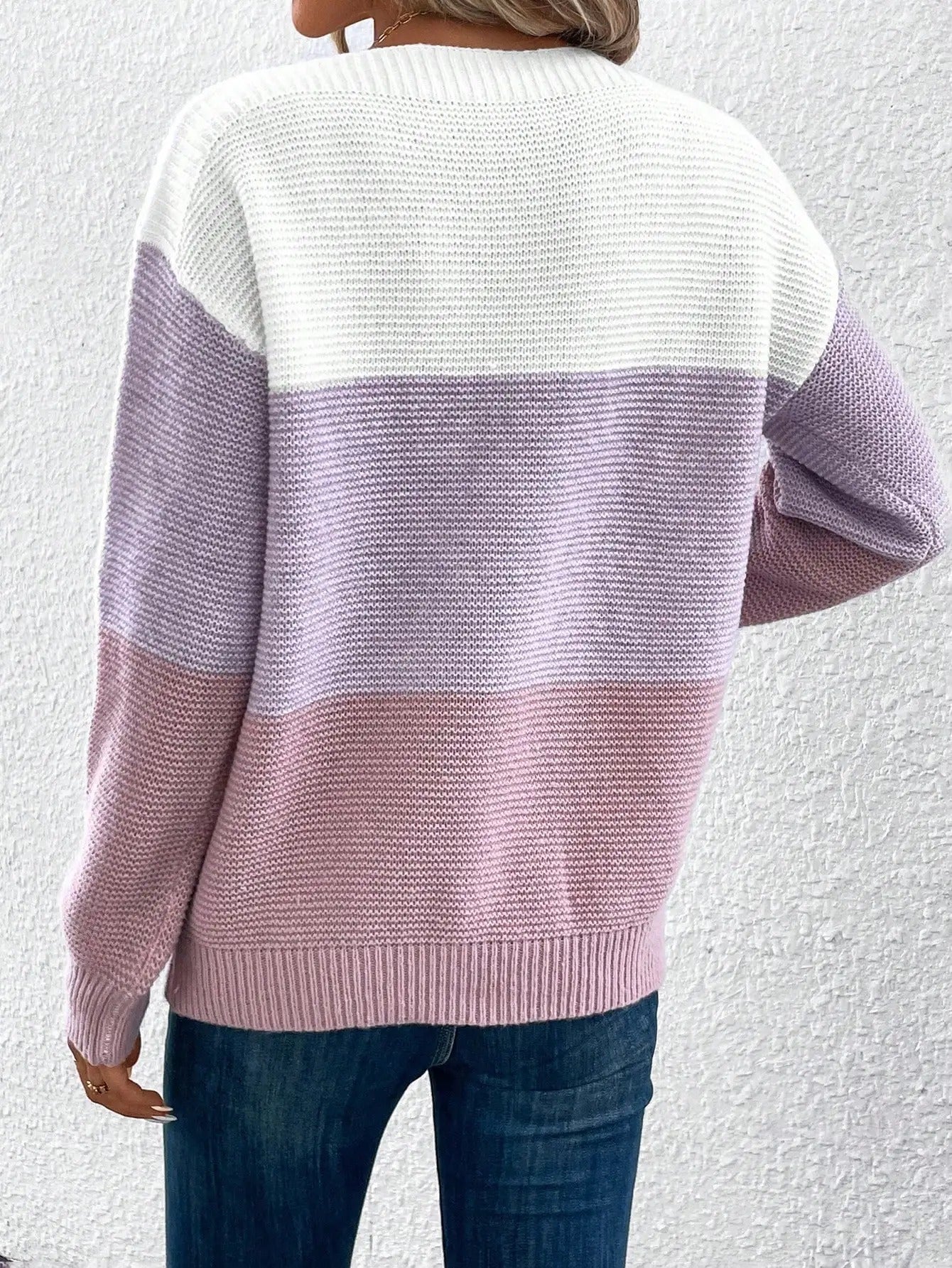 Anaëlle | Pull Coloré à Maille Confort