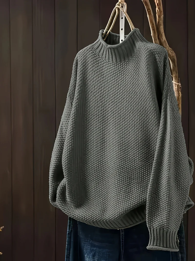 Frédérique | Pull en tricot texturé