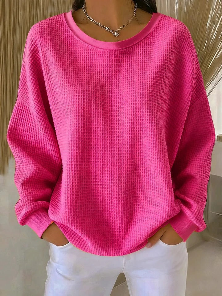 Livia | Pull Oversize Texture Souple