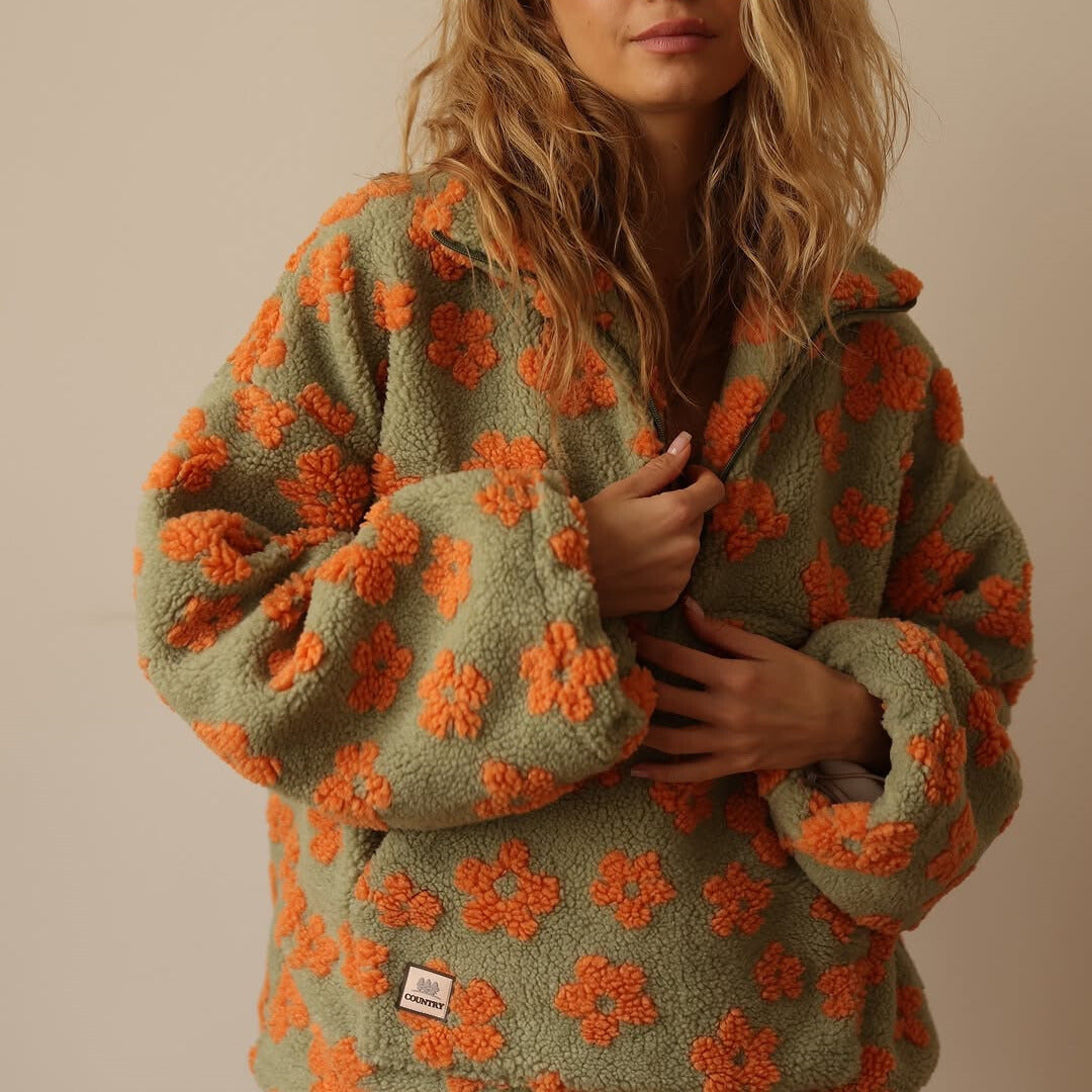 Suzan | Pull à imprimé floral