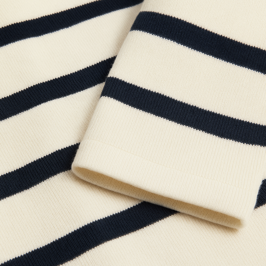 Ariette | Pull Tricot Doux Rayé Chic