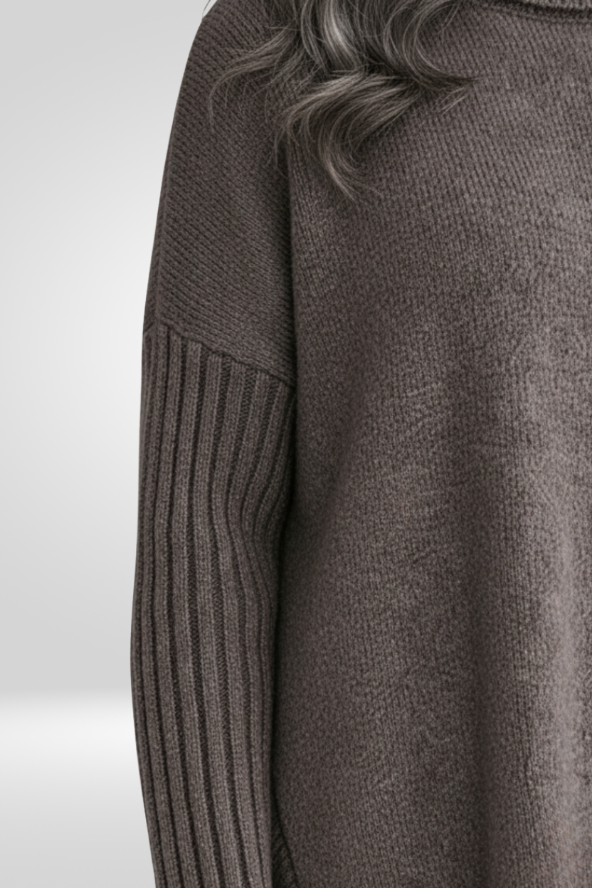 Isabelle | Pull Asymétrique Douillet