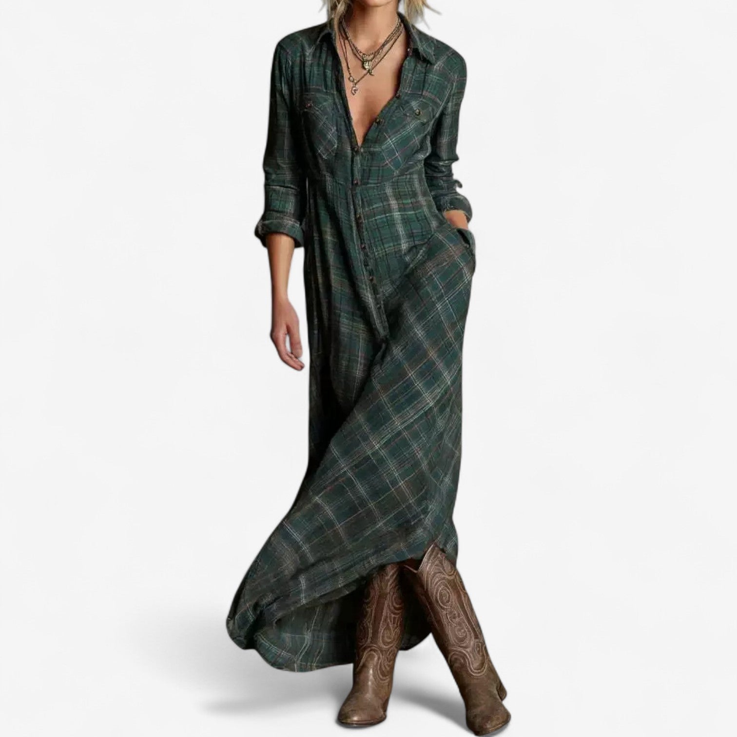 Cécile | Maxi Chemise Intemporelle