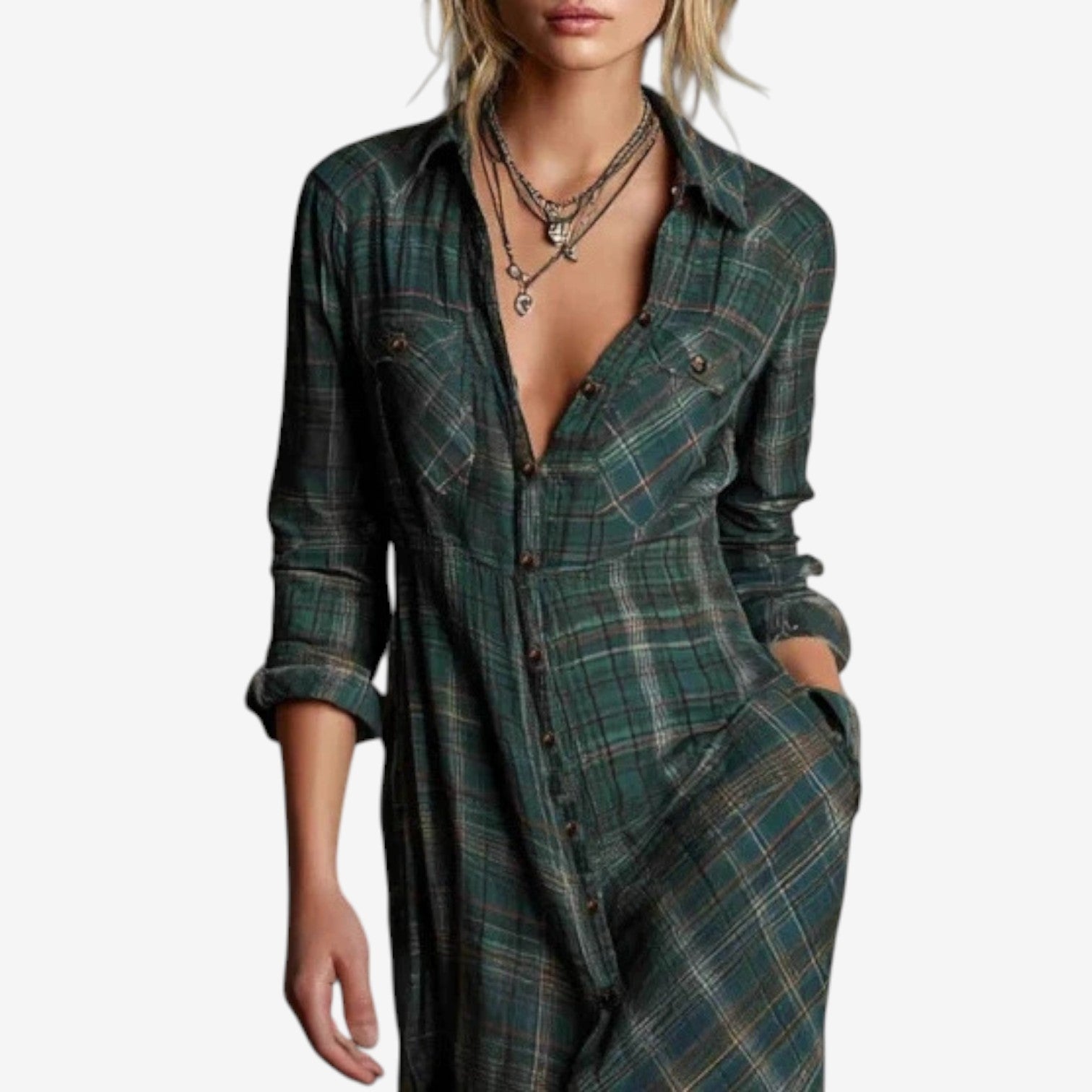 Cécile | Maxi Chemise Intemporelle