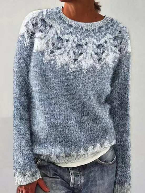 Solveig | Pull Motif Nordique Doux