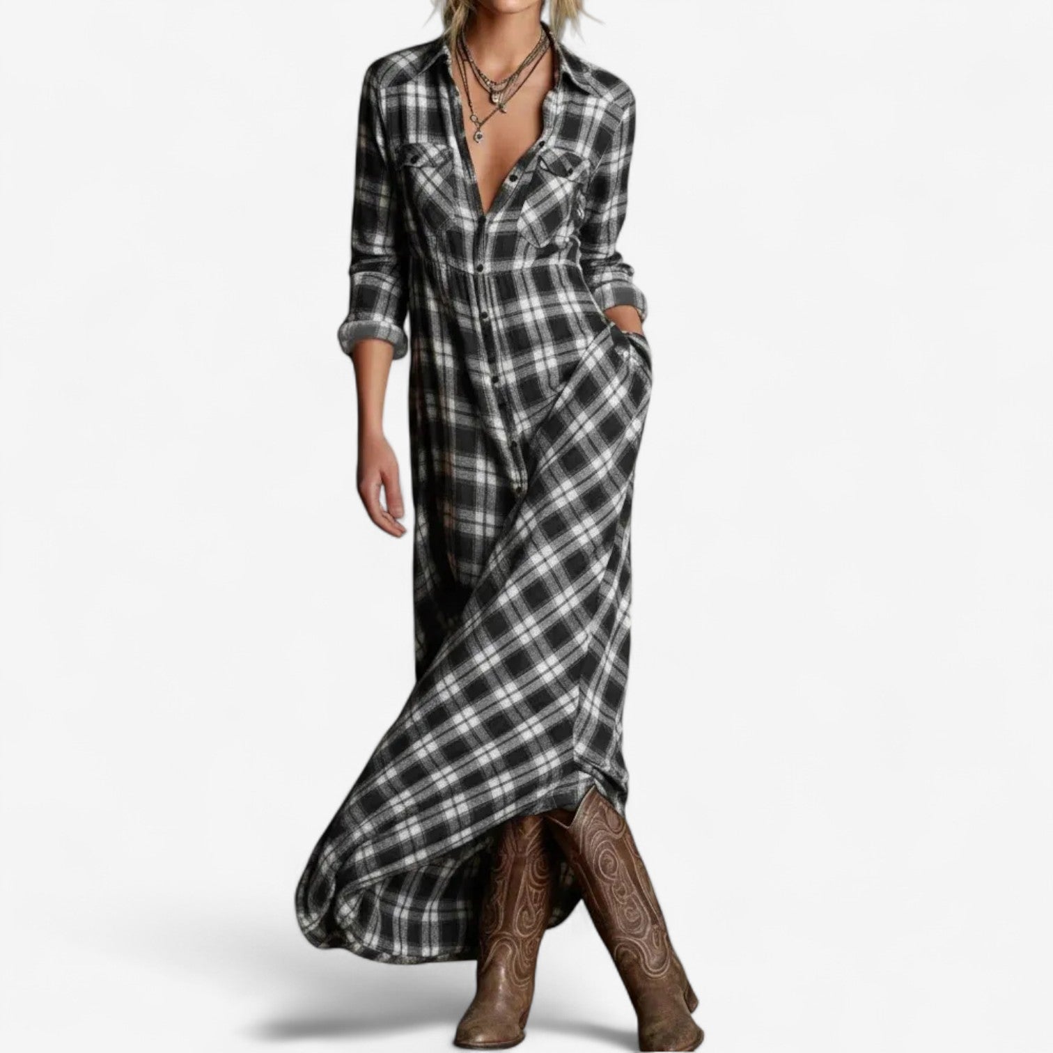 Cécile | Maxi Chemise Intemporelle