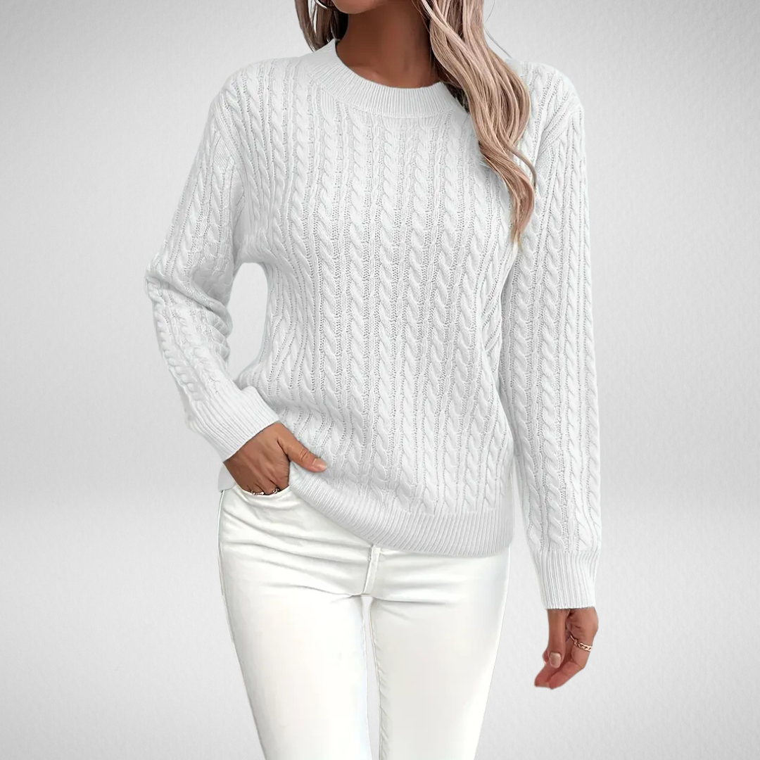 Zoe | Pull en tricot à cable