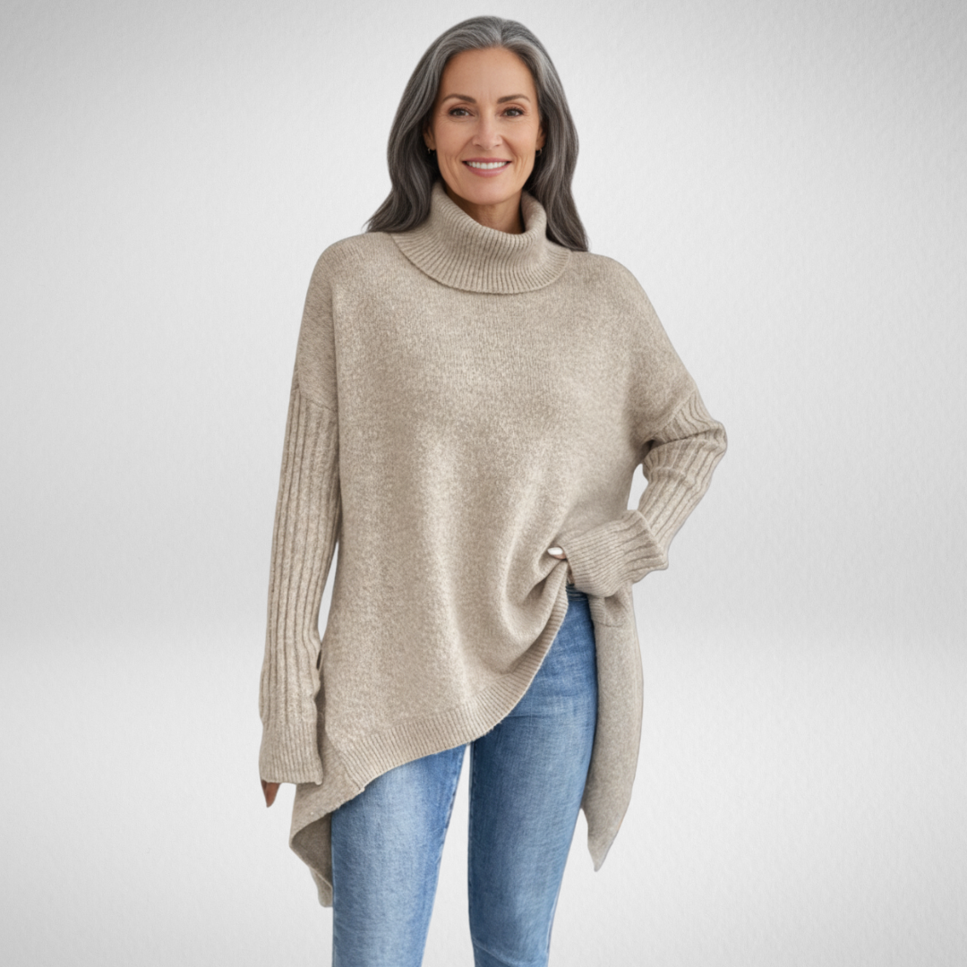 Isabelle | Pull Asymétrique Douillet