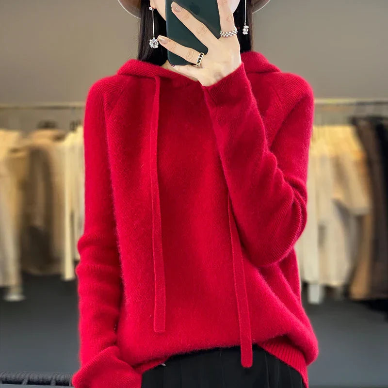 Héloïse | Pull Hivernal Doux en Mérinolaine