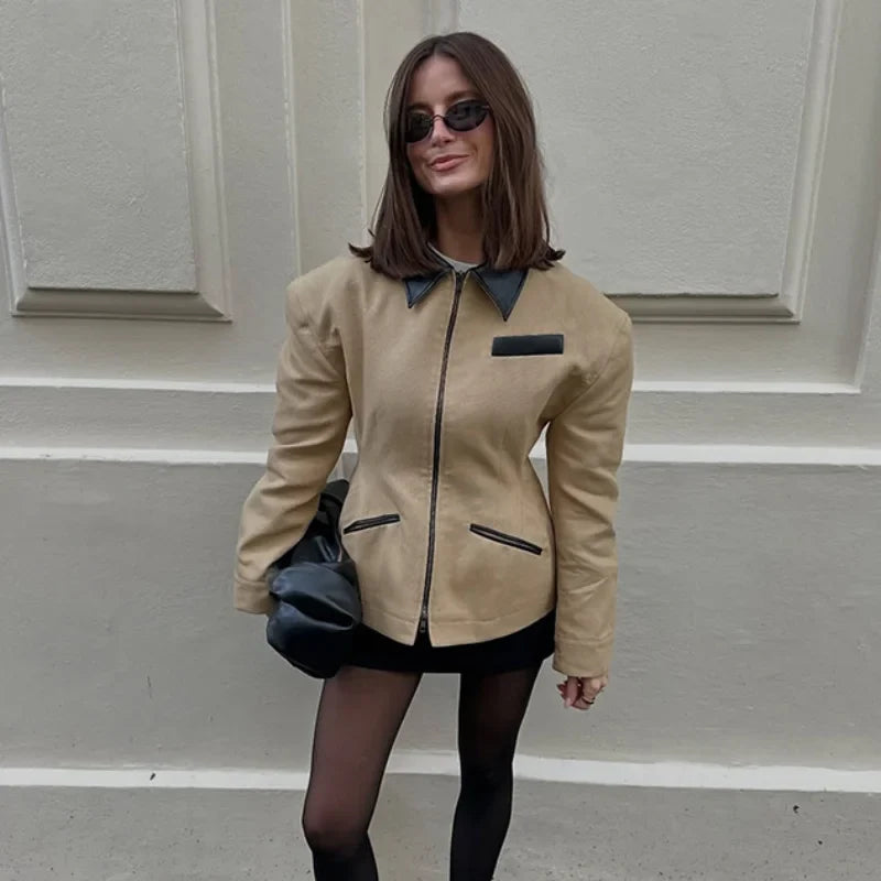 Rousseau Paris | LeatherJacket Casual High Street Style