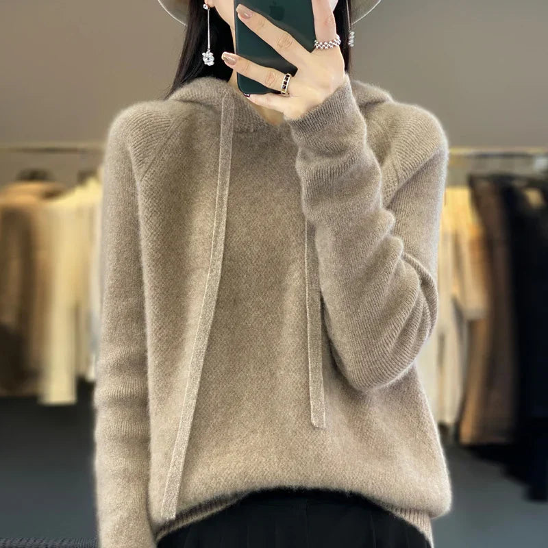 Héloïse | Pull Hivernal Doux en Mérinolaine