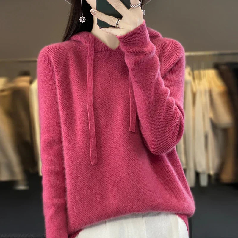 Héloïse | Pull Hivernal Doux en Mérinolaine