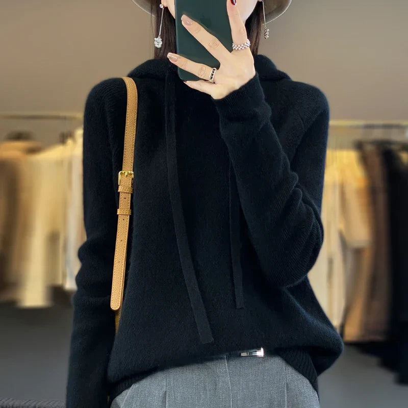 Héloïse | Pull Hivernal Doux en Mérinolaine