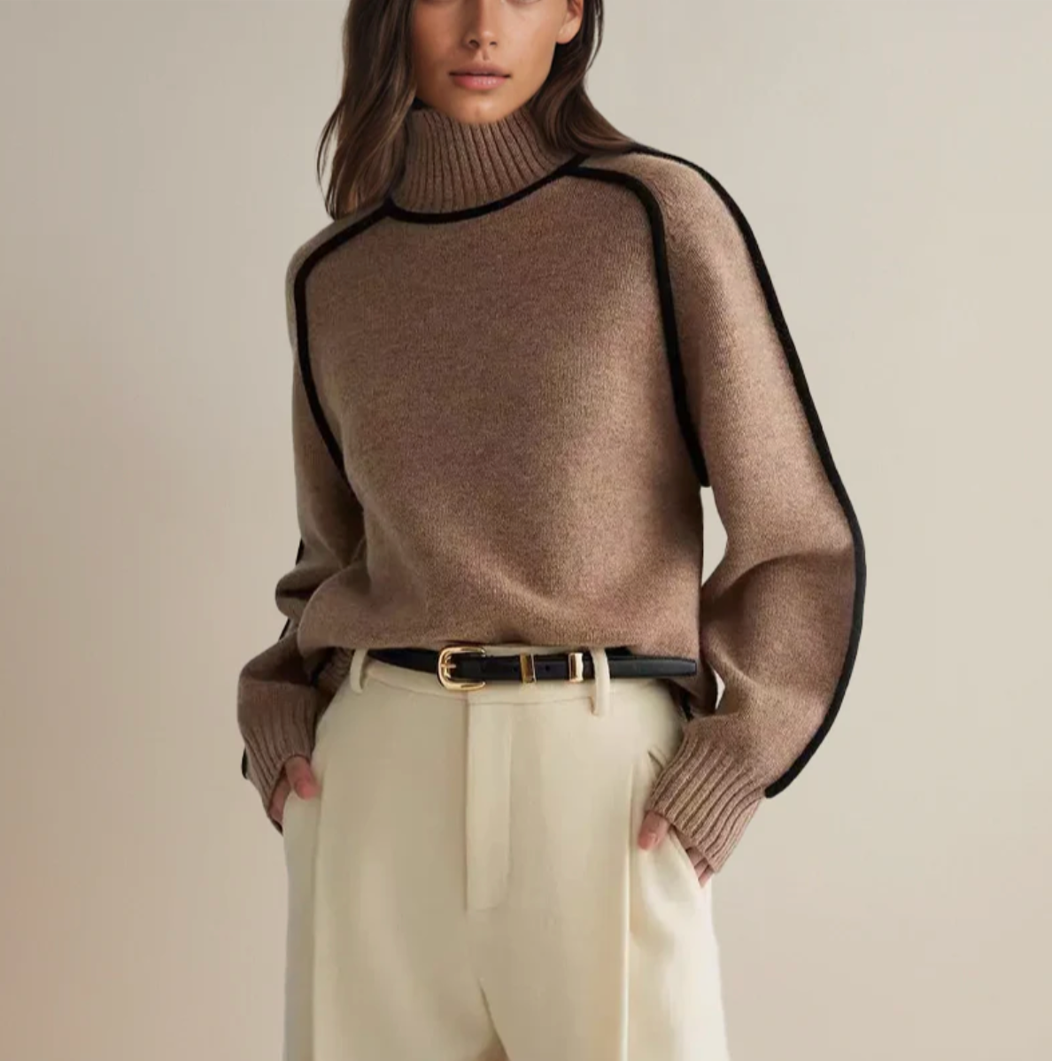 Rousseau Paris | Pull Col Roulé Essential