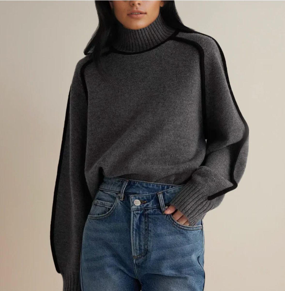 Rousseau Paris | Pull Col Roulé Essential