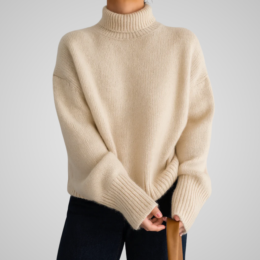 Fanny | Pull Col Roulé Doux