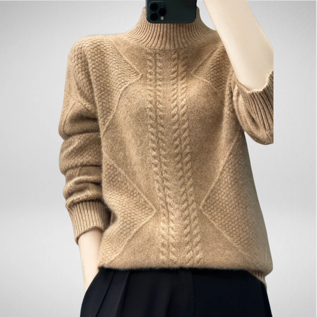 Gwendoline | Pull en cachemire au raffinement naturel