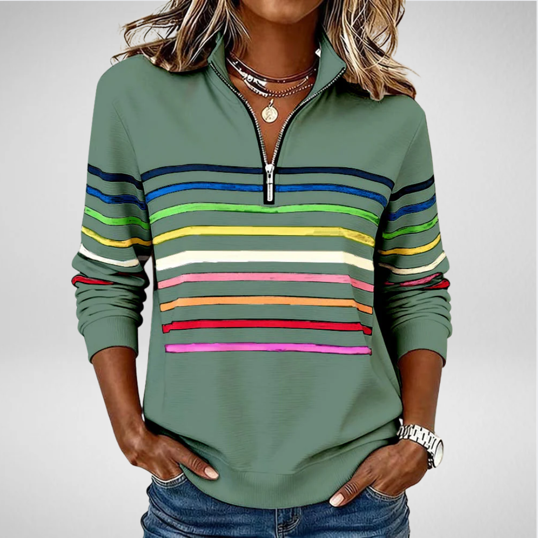 Dominique | Sweatshirt décontracté et joyeux