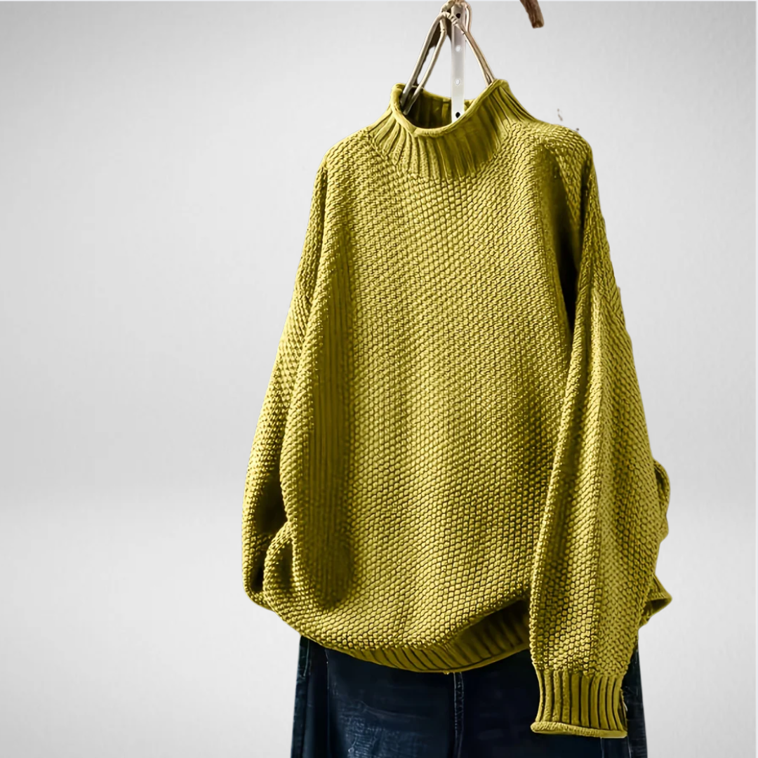 Frédérique | Pull en tricot texturé