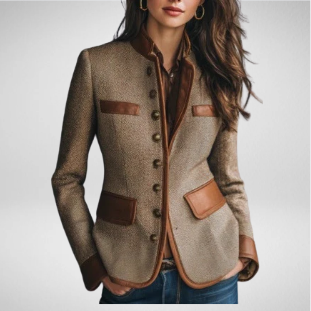 Xénia | Veste en tweed héritage