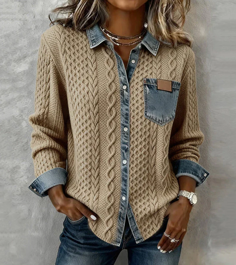 Mirabelle | Haut en tricot élégant et raffiné