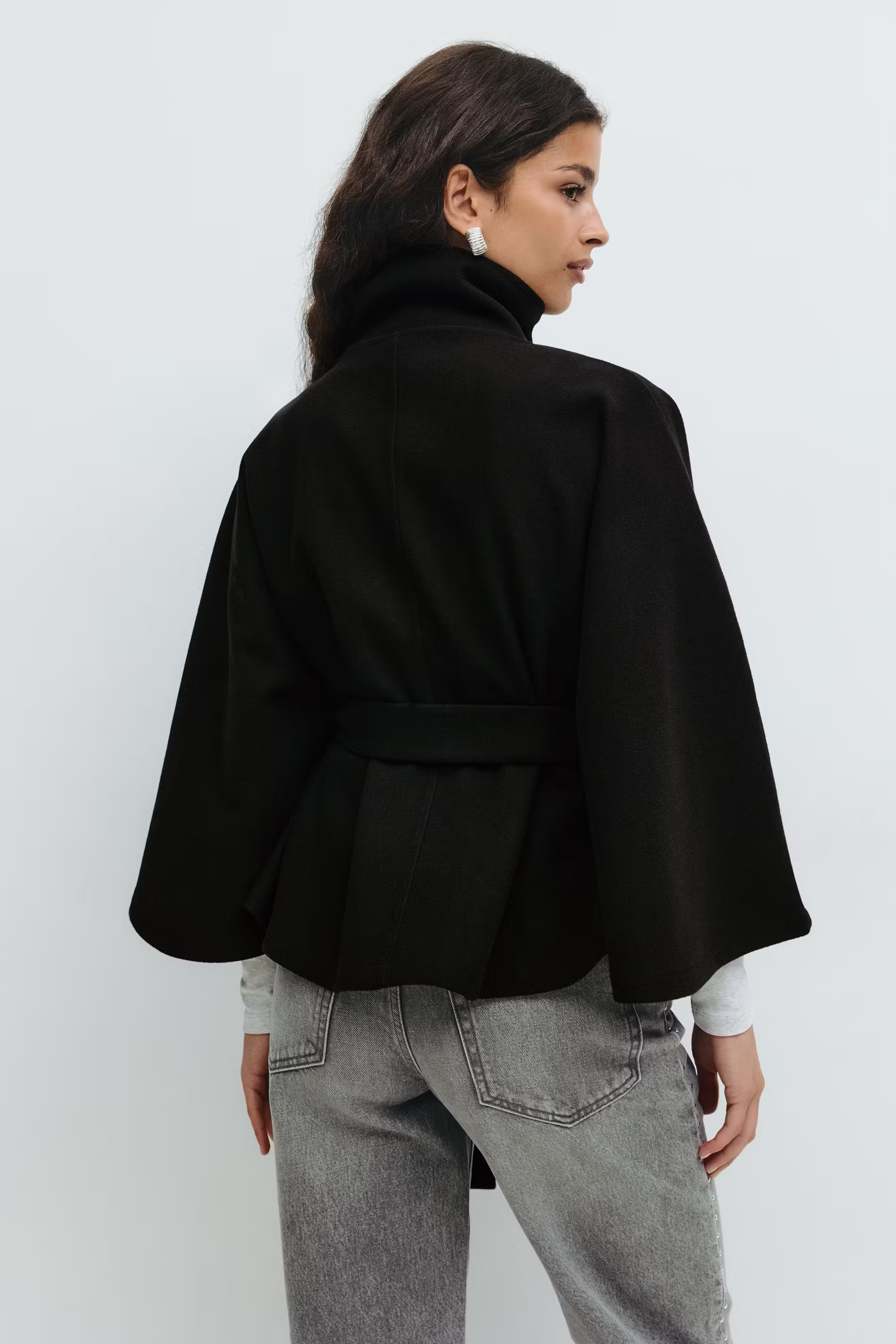 Rousseau Paris | Veste Cape à Ceinture