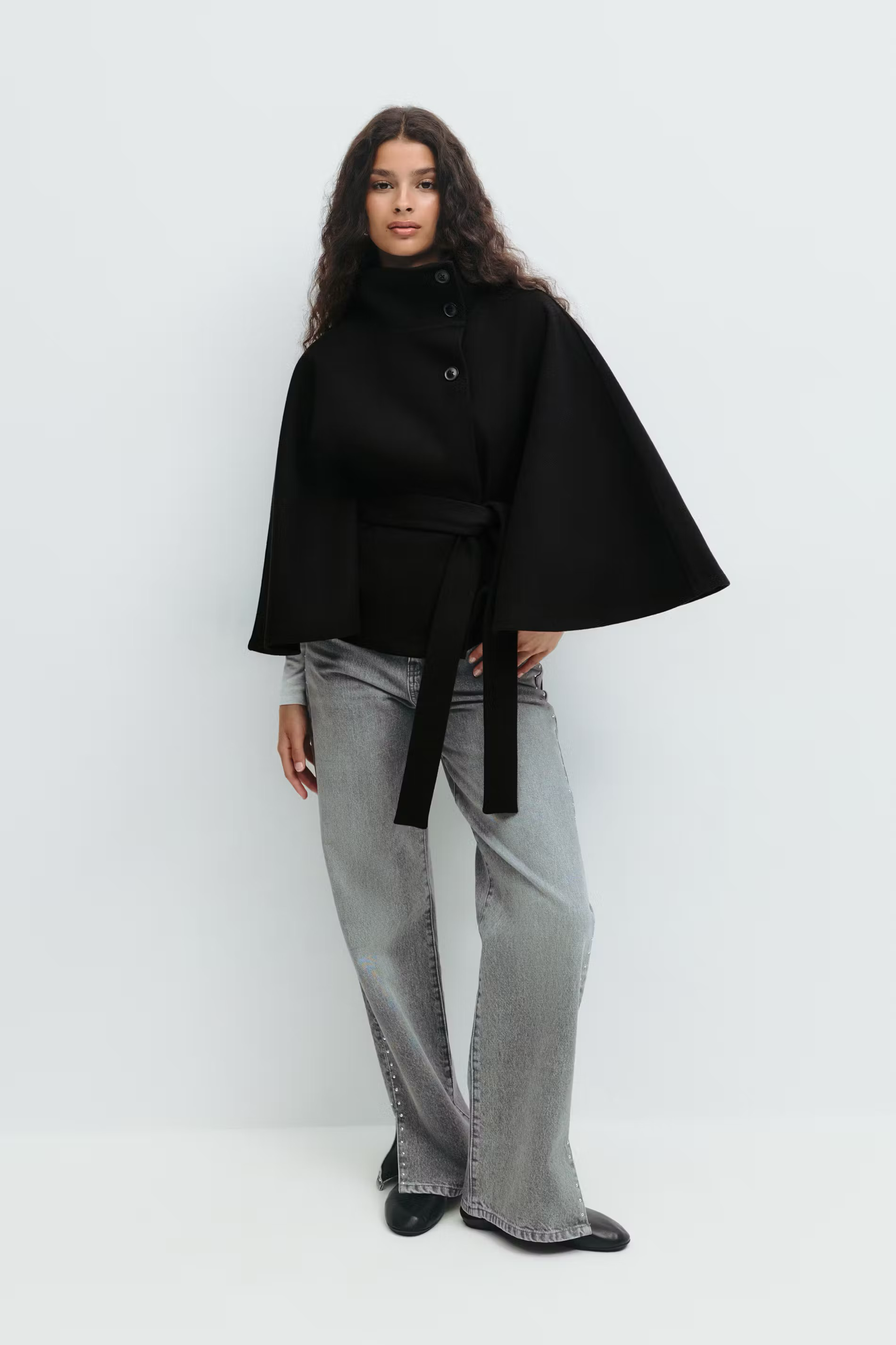 Rousseau Paris | Veste Cape à Ceinture