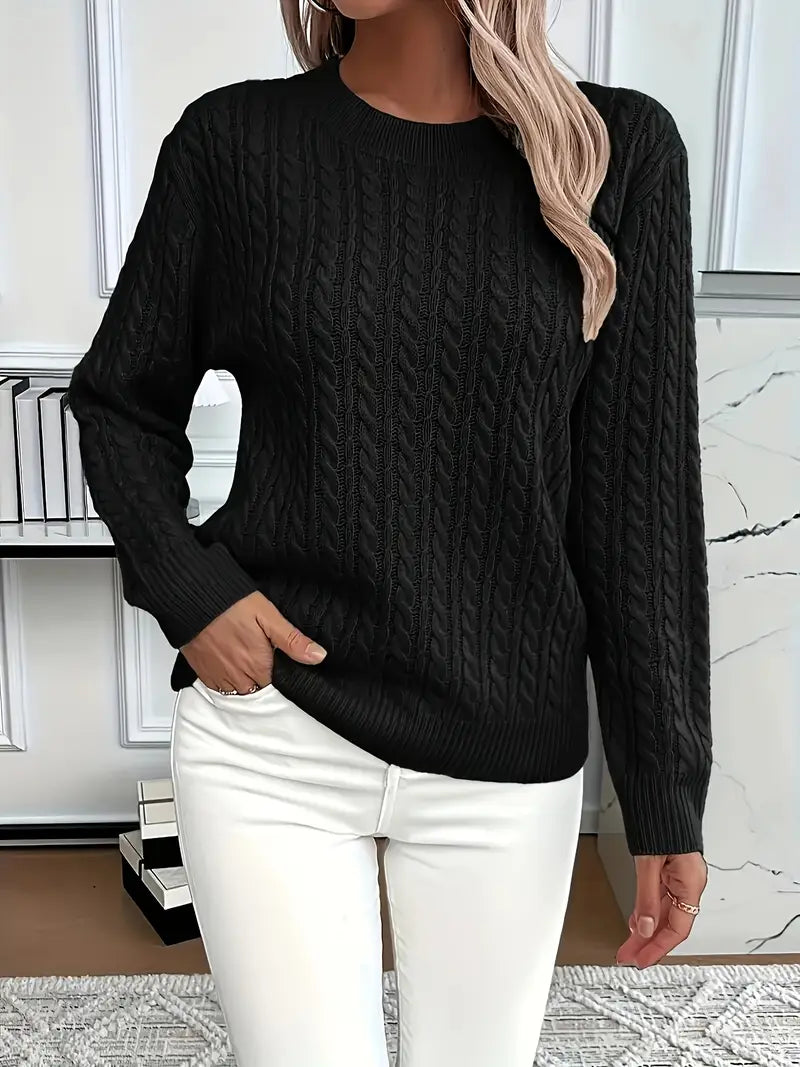 Zoe | Pull en tricot à cable