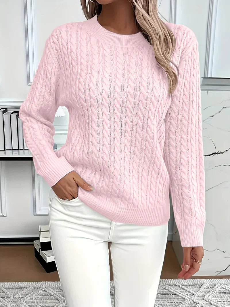 Zoe | Pull en tricot à cable
