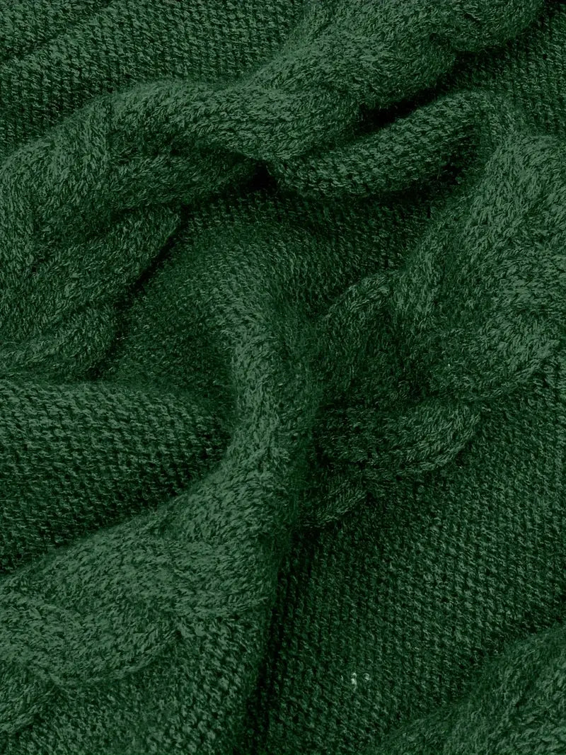 Valéria | Pull Long Torsadé d’Hiver