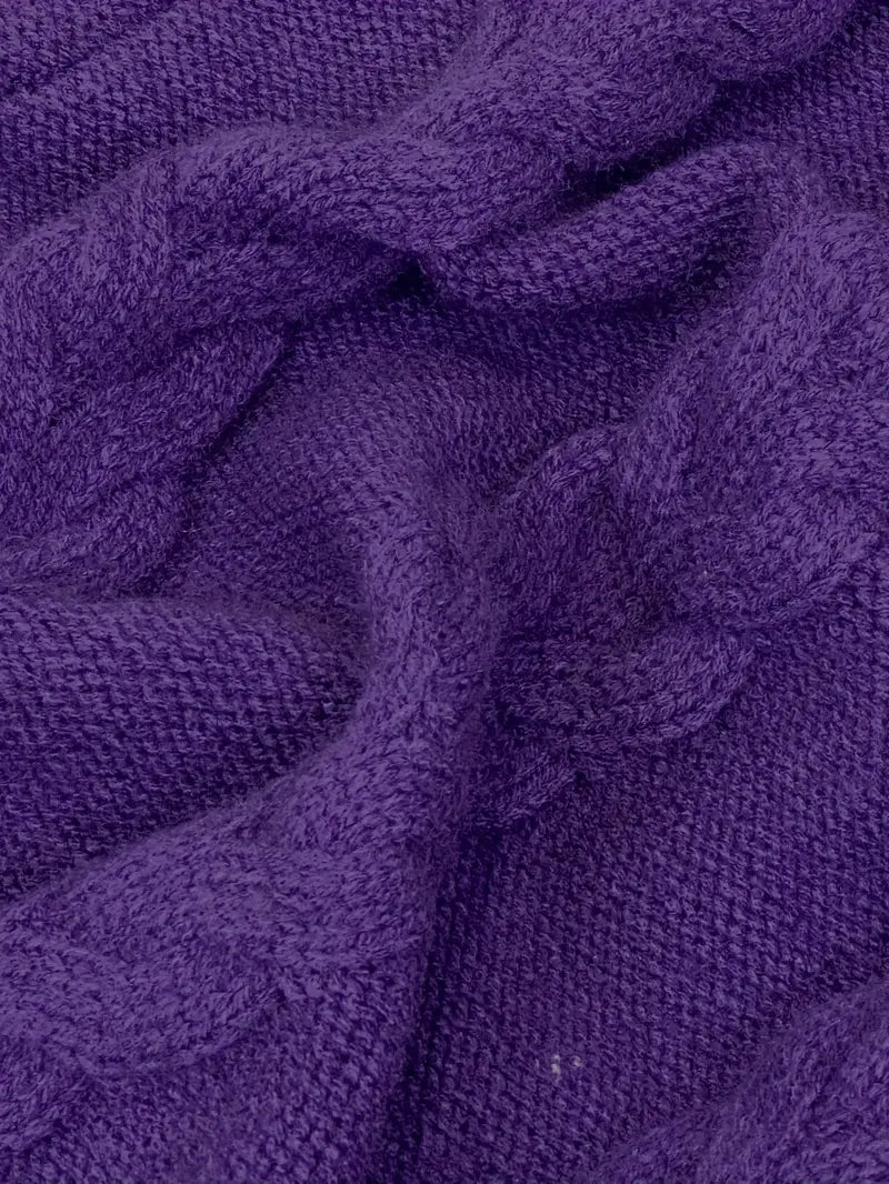 Valéria | Pull Long Torsadé d’Hiver
