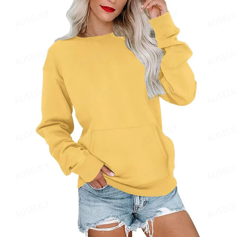 Gaëlle | Sweat léger sans capuche, style épuré