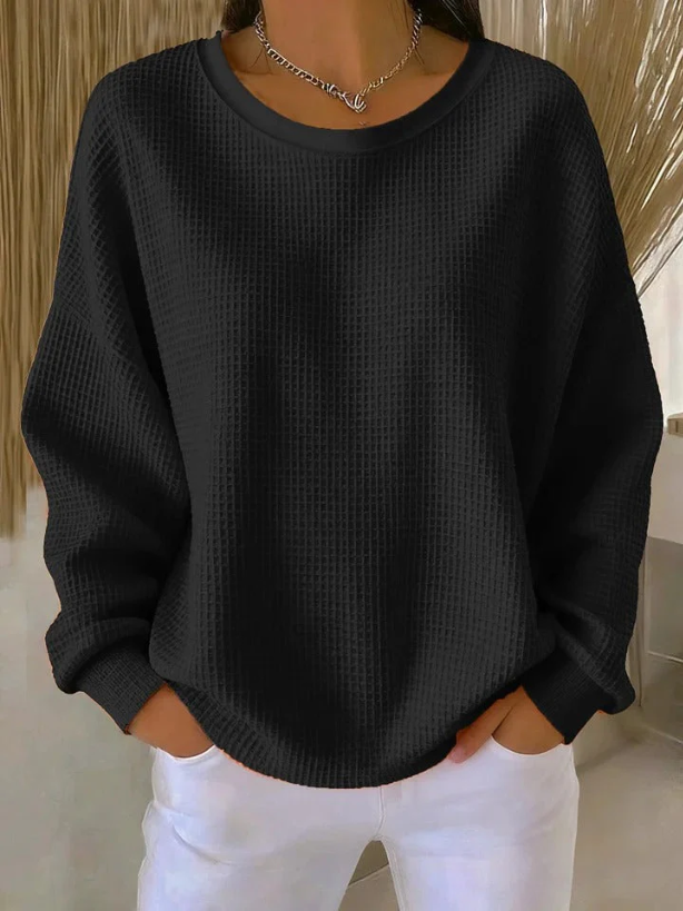 Justina | Pull Doux Texture Nid d’Abeille