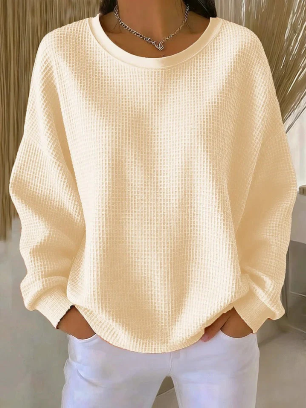 Justina | Pull Doux Texture Nid d’Abeille