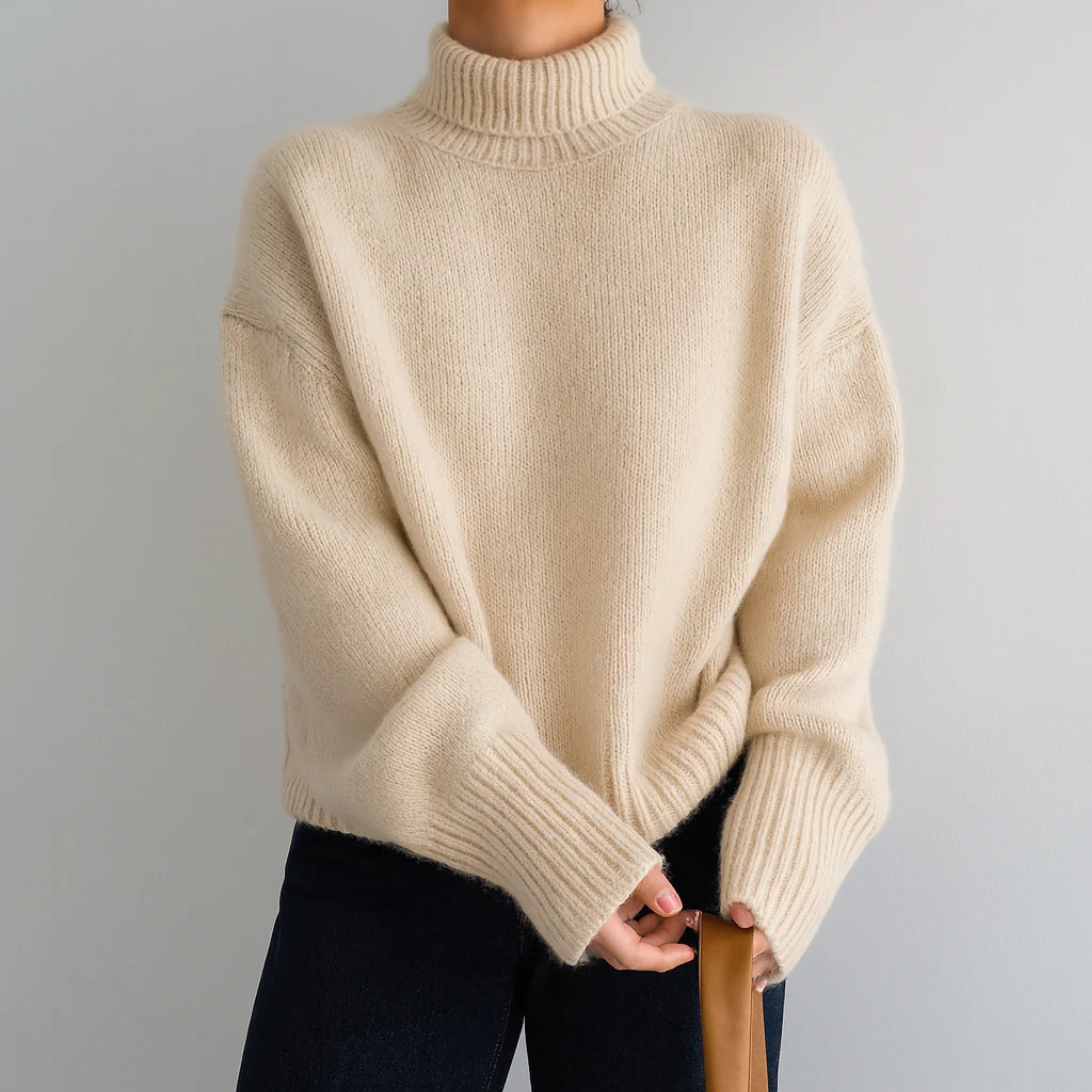Fanny | Pull Col Roulé Doux