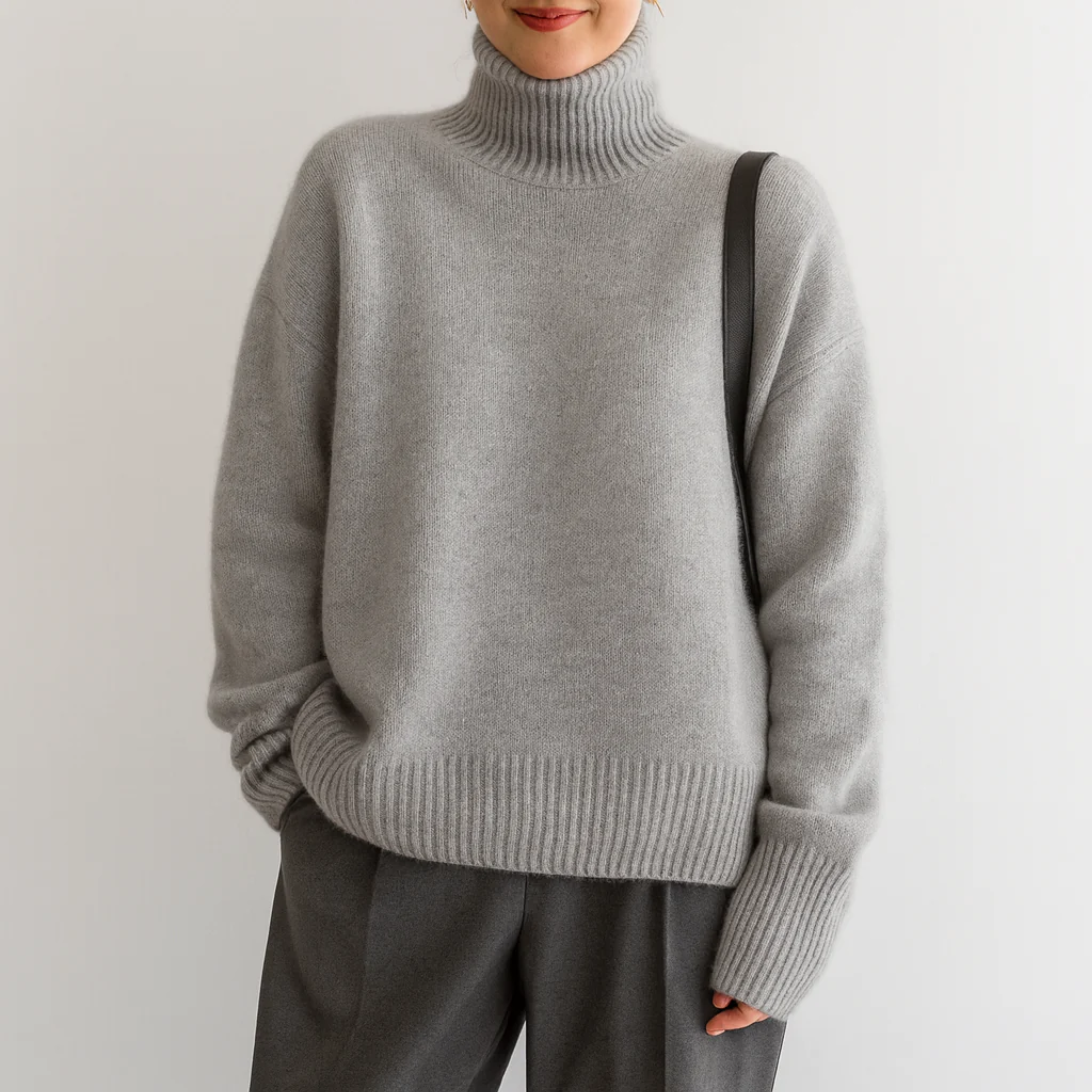 Fanny | Pull Col Roulé Doux