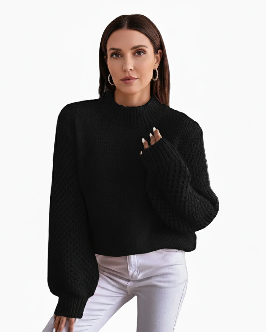 Salomé | Pull Texturé Doux & Élégant