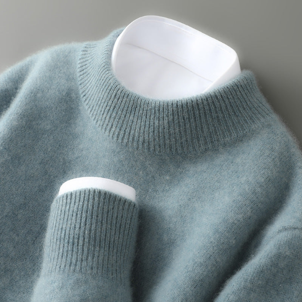 Ambre | Pull Doux Col Raffiné